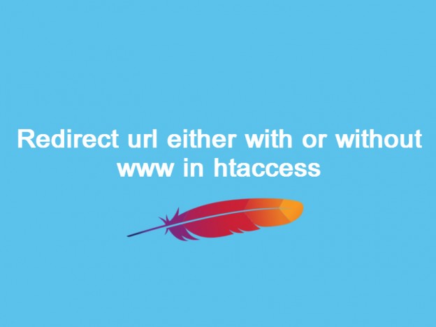 redirect url with or without www in htaccess